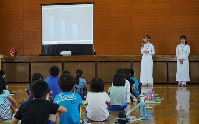 地元小学校交流会